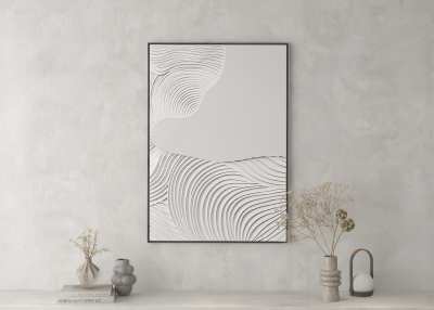 现代装饰画3D模型下载